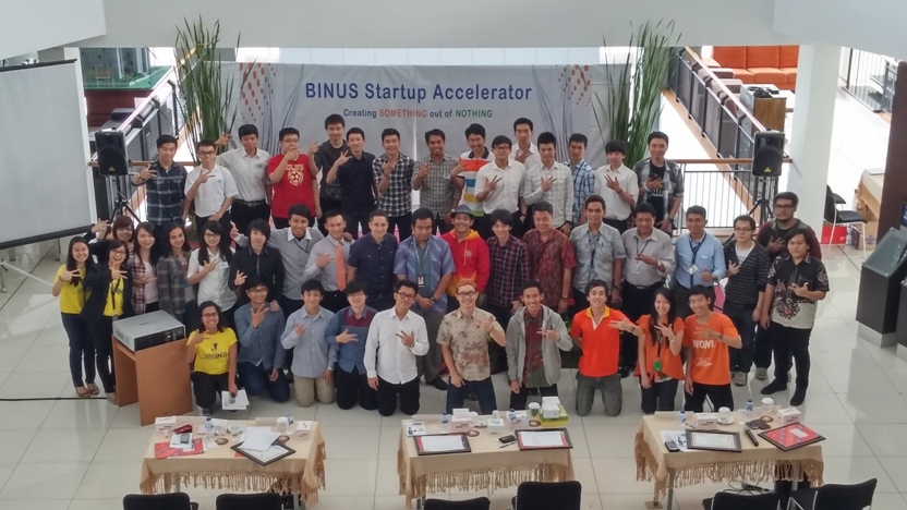 BINUS Startup Accelerator 2014: Creating Something out of Nothing