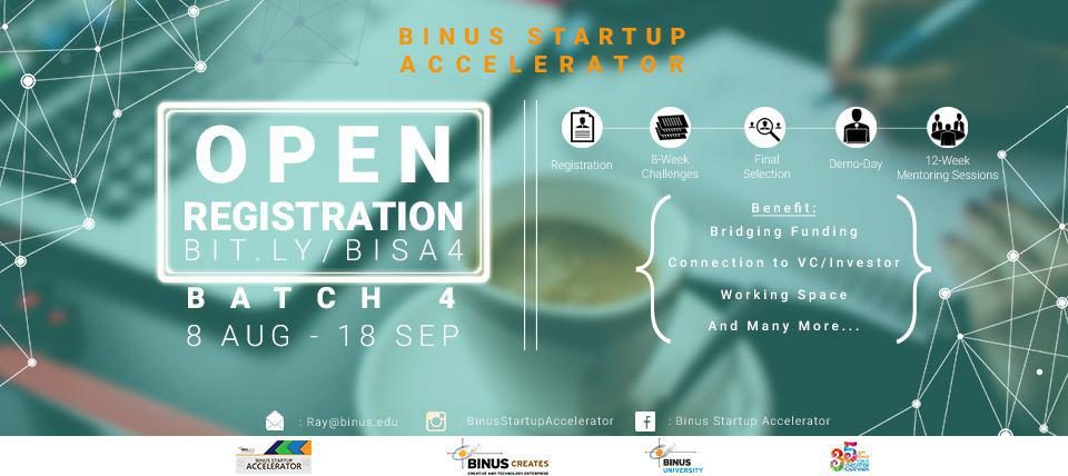 BINUS Startup Accelerator Batch 4: S&K